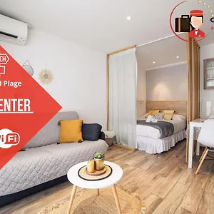 Cosy Center - Rue D'antibes - 200m Plage- Clim - Wifi - Unique Cannes