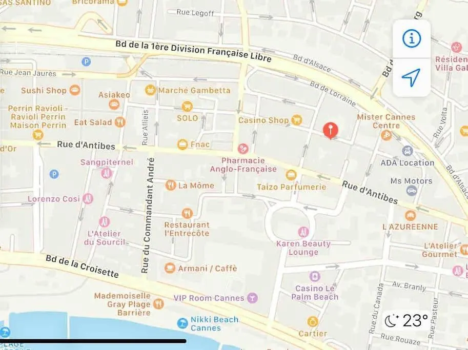 Cannes Banane, T2 Centre Ville, 400 M Des Plages 公寓